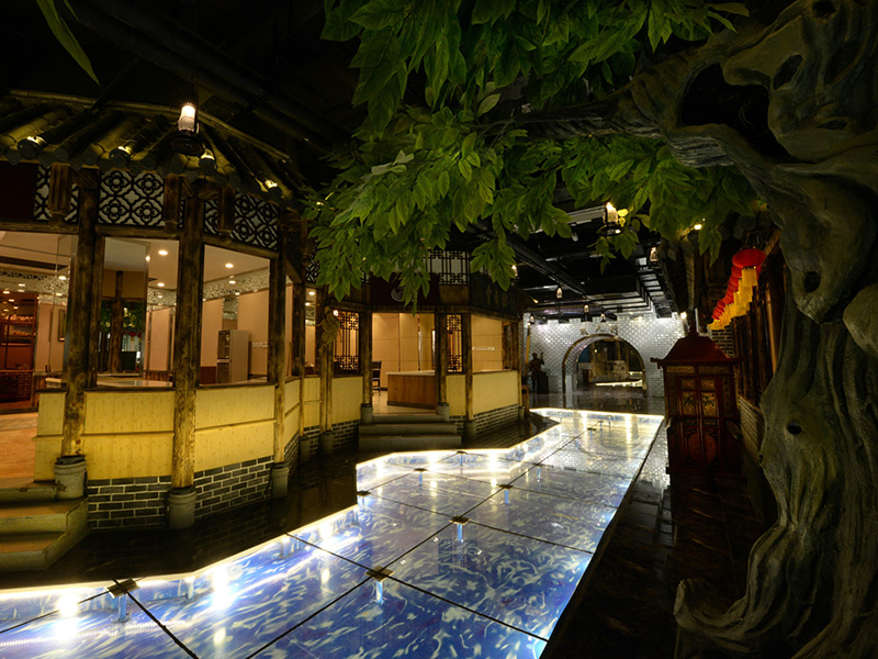 3400方大型復古小吃街裝修設計案